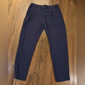 All Saints women’s navy pleated dress pants wool size 4